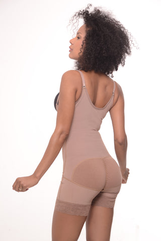 Brown full Bodysuit Shapewear